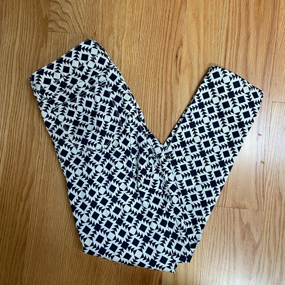 J. Crew patterned pants - Picture 1 of 7